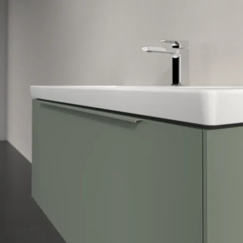 VILLEROY BOCH Subway 3.0 Vanity unit, 1 zásuvka, 973 x 429 x 478 mm, Soft Green #C56902AF, obrázek 5