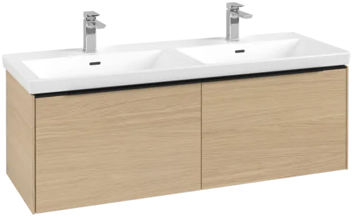 VILLEROY BOCH Vanová skříňka Subway 3.0, 2 výsuvy, 1272 x 429 x 478 mm, severský dub #C56701VJ