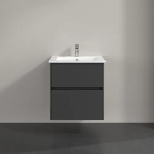 VILLEROY BOCH Toaletní skříňka Collaro, s osvětlením, 2 výsuvy, 561 x 610 x 480 mm, grafitová barva #C142B0VR, obrázek 3