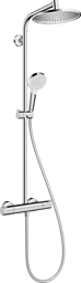 Obrázek HANSGROHE Crometta S Showerpipe 240 1jet EcoSmart s termostatem #27268000 - chrom
