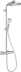 Obrázek HANSGROHE Crometta S Showerpipe 240 1jet s termostatem #27267000 - chrom