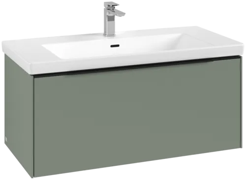 VILLEROY BOCH Subway 3.0 Vanity unit, 1 zásuvka, 973 x 429 x 478 mm, Soft Green #C56901AF
