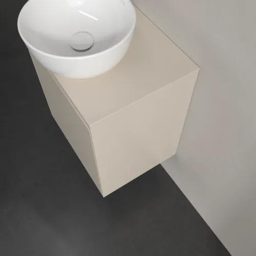 VILLEROY BOCH Toaletní skříňka Collaro, s osvětlením, 1 dvířka, 500 x 548 x 380 mm, Cashmere Grey / Cashmere Grey #C149B0VN, obrázek 7