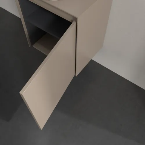 VILLEROY BOCH Toaletní skříňka Collaro, s osvětlením, 1 dvířka, 500 x 548 x 380 mm, taupe / taupe #C149B0VM, obrázek 8