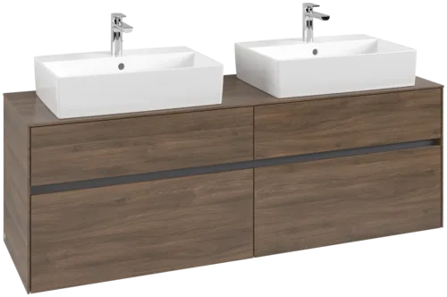VILLEROY BOCH Toaletní skříňka Collaro, 4 výsuvy, 1600 x 548 x 500 mm, Arizona Oak / Arizona Oak #C13700VH