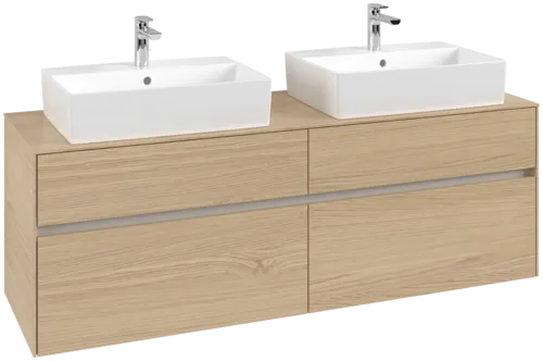 VILLEROY BOCH Toaletní skříňka Collaro, 4 výsuvy, 1600 x 548 x 500 mm, severský dub / severský dub #C13700VJ