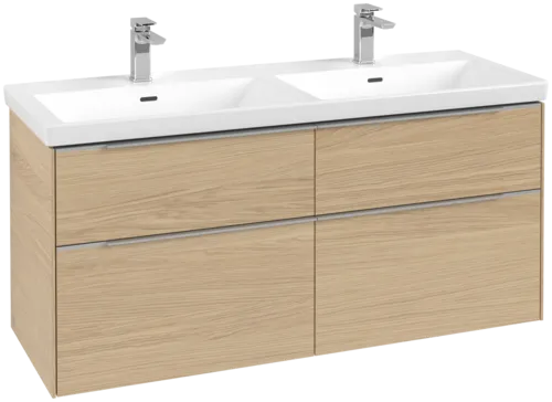 VILLEROY BOCH Vanová skříňka Subway 3.0, 4 výsuvy, 1272 x 576 x 478 mm, severský dub #C56800VJ