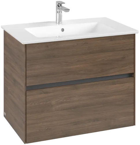 VILLEROY BOCH Toaletní skříňka Collaro, 2 výsuvy, 761 x 610 x 480 mm, dub Arizona #C14400VH