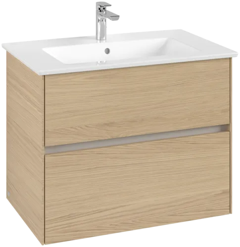 VILLEROY BOCH Toaletní skříňka Collaro, 2 výsuvy, 761 x 610 x 480 mm, severský dub #C14400VJ