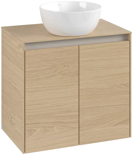 VILLEROY BOCH Toaletní skříňka Collaro, 2 dvířka, 600 x 548 x 380 mm, severský dub / severský dub #C15000VJ