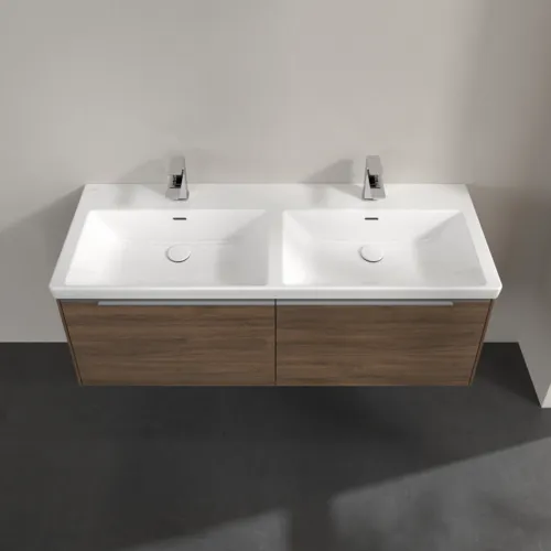 VILLEROY BOCH Subway 3.0 Vanity unit, 2 výsuvy, 1272 x 429 x 478 mm, Arizona Oak #C56700VH, obrázek 4