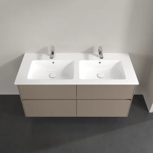 VILLEROY BOCH Toaletní skříňka Collaro, 4 výsuvy, 1261 x 610 x 480 mm, taupe #C14700VM, obrázek 4