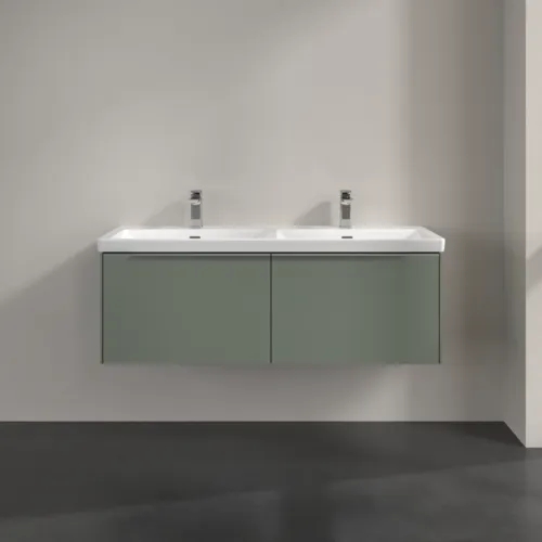 VILLEROY BOCH Subway 3.0 Vanity unit, 2 výsuvy, 1272 x 429 x 478 mm, Soft Green #C56700AF, obrázek 3