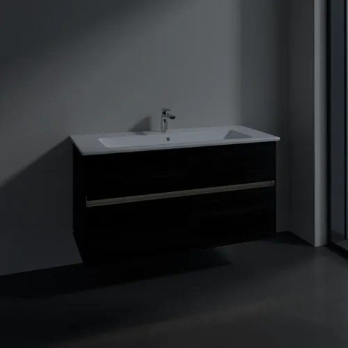 VILLEROY BOCH Toaletní skříňka Collaro, s osvětlením, 4 výsuvy, 1161 x 610 x 480 mm, černý dub #C146B0AB, obrázek 5