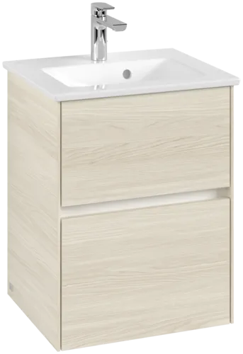 VILLEROY BOCH Toaletní skříňka Collaro, 2 výsuvy, 472 x 609,5 x 404 mm, dub bílý #C14100AA