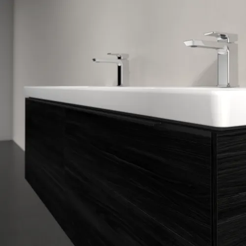 VILLEROY BOCH Subway 3.0 Vanity unit, 2 výsuvy, 1272 x 429 x 478 mm, černý dub #C56701AB, obrázek 5