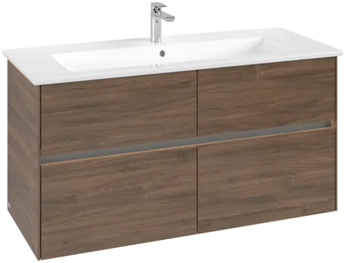 VILLEROY BOCH Toaletní skříňka Collaro, s osvětlením, 4 výsuvy, 1161 x 610 x 480 mm, dub Arizona #C146B0VH