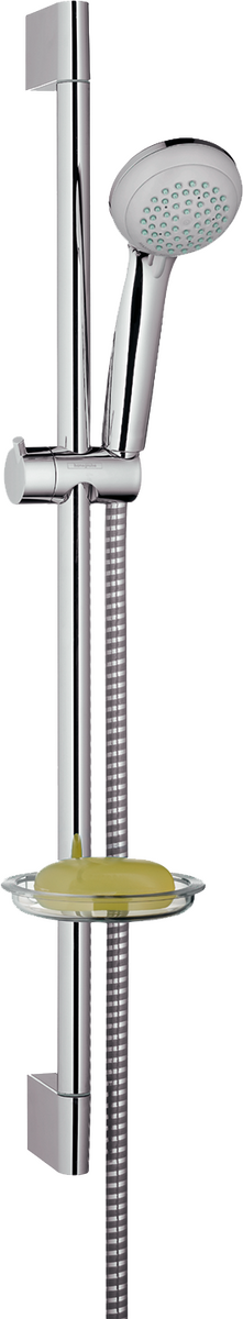 HANSGROHE Crometta 85 Sprchová sada Vario se sprchovou tyčí 65 cm a miskou na mýdlo #27764000 - chrom