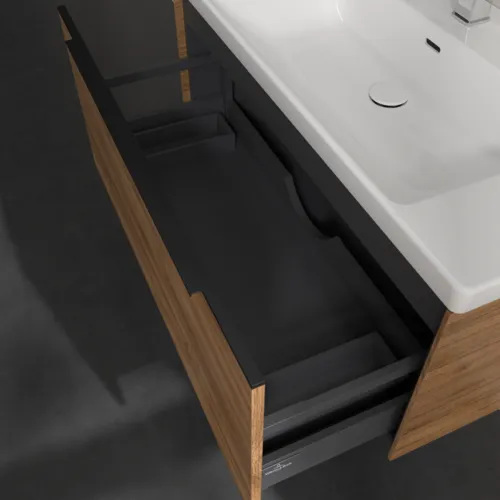 VILLEROY BOCH Subway 3.0 Vanity unit, 1 zásuvka, 973 x 429 x 478 mm, dub Kansas #C56901RH, obrázek 6