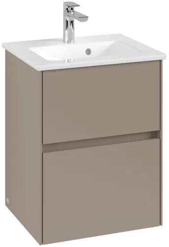 VILLEROY BOCH Toaletní skříňka Collaro, 2 výsuvy, 472 x 609,5 x 404 mm, taupe #C14100VM