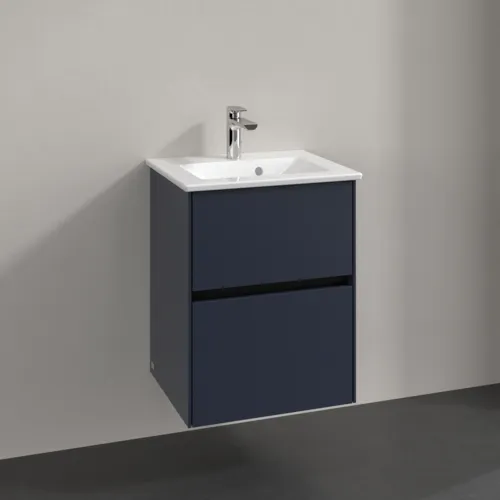 VILLEROY BOCH Toaletní skříňka Collaro, 2 výsuvy, 472 x 609,5 x 404 mm, Marine Blue #C14100VQ, obrázek 2