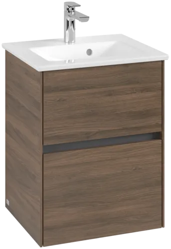 VILLEROY BOCH Toaletní skříňka Collaro, 2 výsuvy, 472 x 609,5 x 404 mm, dub Arizona #C14100VH