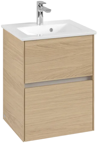 VILLEROY BOCH Toaletní skříňka Collaro, 2 výsuvy, 472 x 609,5 x 404 mm, severský dub #C14100VJ