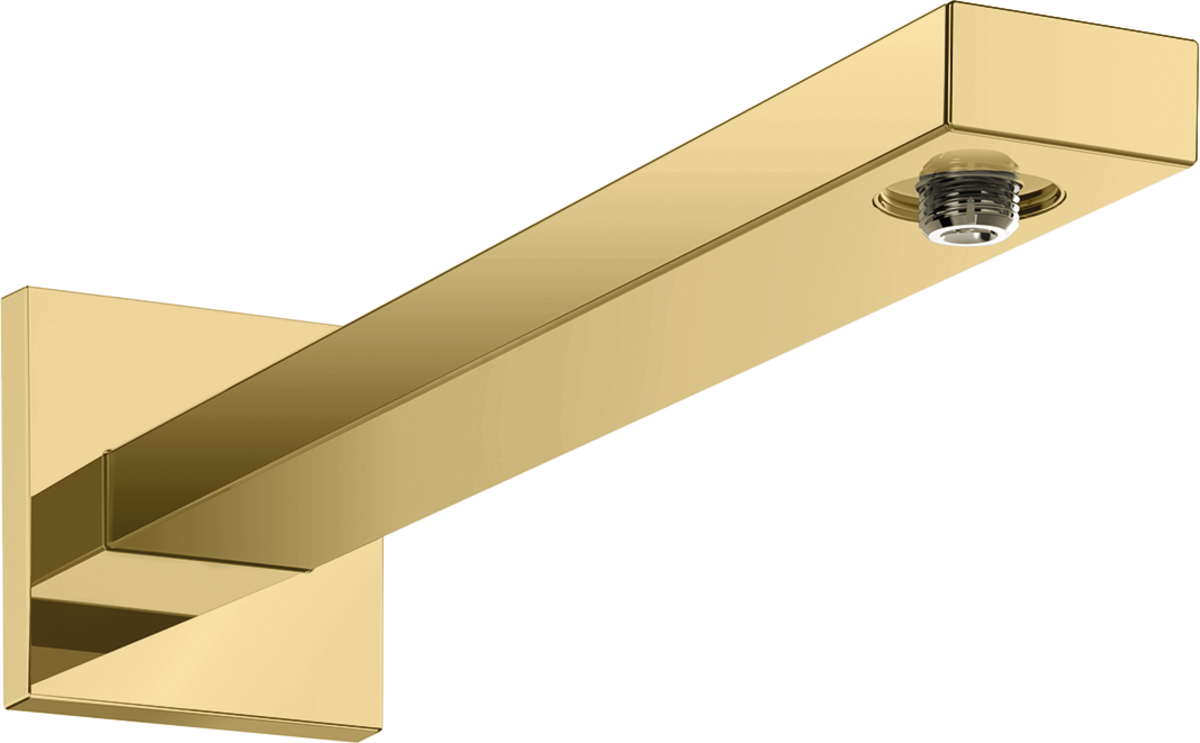 HANSGROHE Sprchové rameno E 39 cm, hranatá verze #27694990 - leštěný vzhled zlata