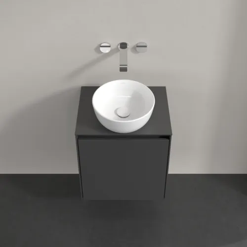 VILLEROY BOCH Toaletní skříňka Collaro, 1 dvířka, 500 x 548 x 380 mm, Grafit / Grafit #C14900VR, obrázek 4