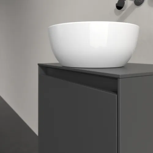 VILLEROY BOCH Toaletní skříňka Collaro, 1 dvířka, 500 x 548 x 380 mm, Grafit / Grafit #C14900VR, obrázek 5
