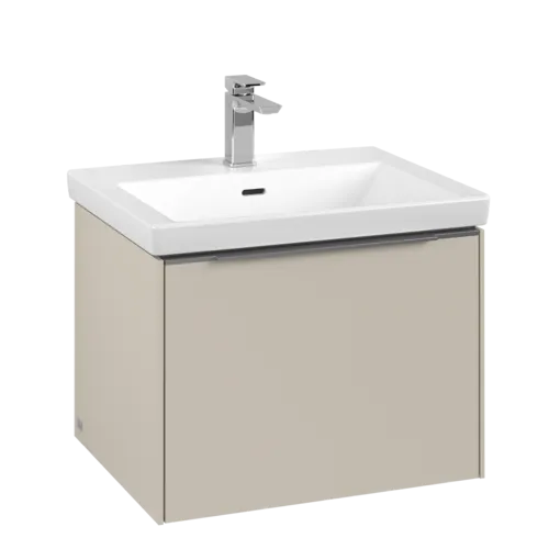 VILLEROY BOCH Subway 3.0 Vanity unit, 1 zásuvka, 572 x 429 x 478 mm, Cashmere Grey #C57700VN