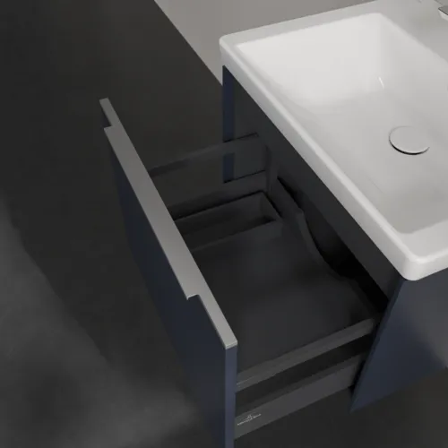 VILLEROY BOCH Subway 3.0 Vanity unit, 1 zásuvka, 572 x 429 x 478 mm, Marine Blue #C57700VQ, obrázek 6