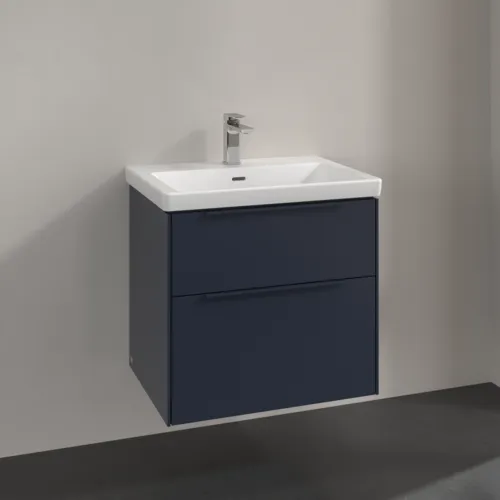 VILLEROY BOCH Subway 3.0 Vanity unit, 2 výsuvy, 622 x 576 x 478 mm, Marine Blue #C57602VQ, obrázek 2