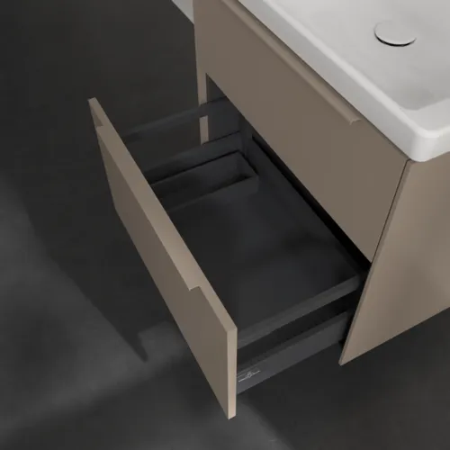 VILLEROY BOCH Subway 3.0 Vanity unit, 2 výsuvy, 622 x 576 x 478 mm, taupe #C57602VM, obrázek 6