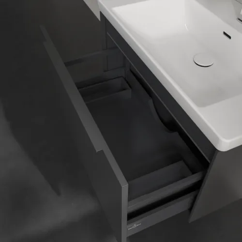 VILLEROY BOCH Subway 3.0 toaletní skříňka, s osvětlením, 1 zásuvka, 772 x 429 x 478 mm, grafitová barva #C573L2VR, obrázek 7