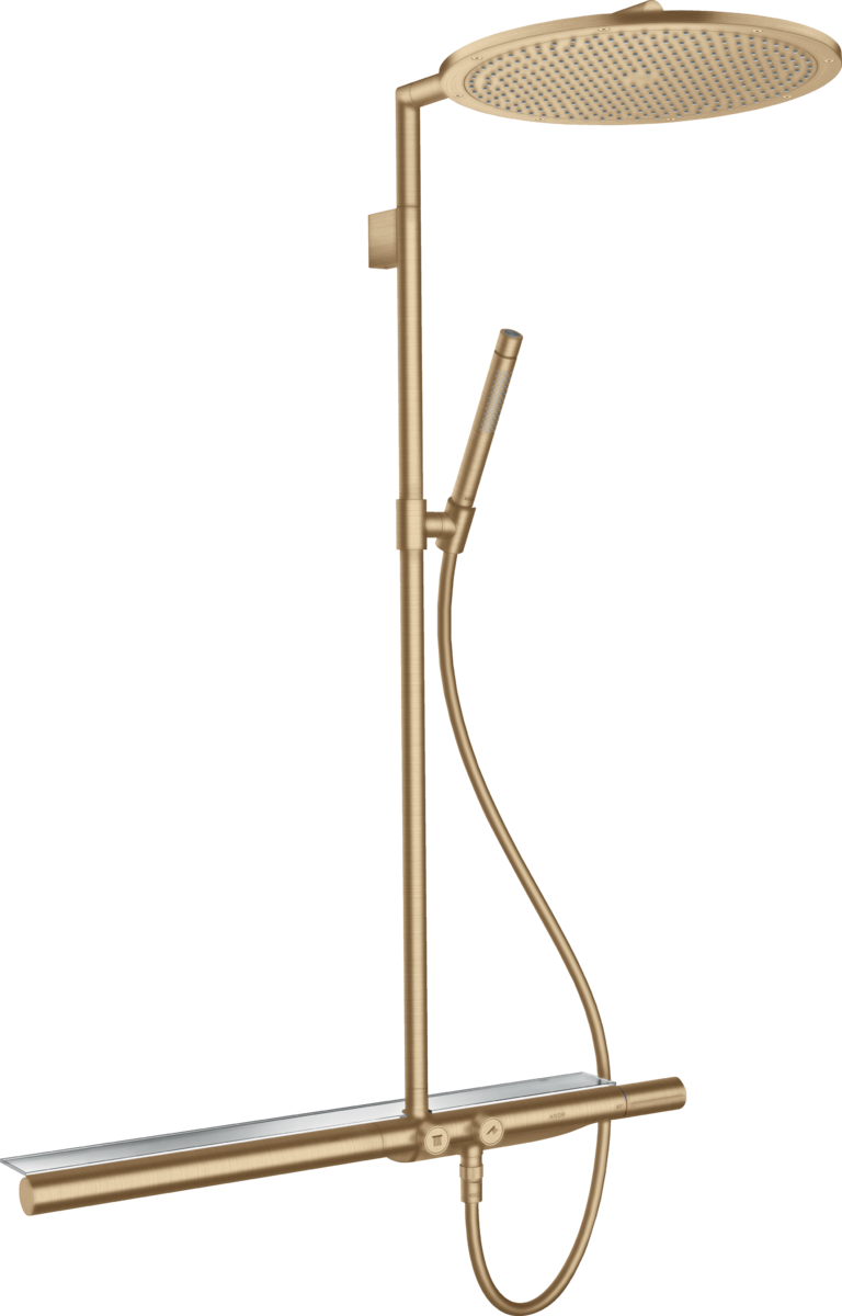HANSGROHE AXOR ShowerSolutions sprchový term. systém 350 1jet  27984140 - Brushed Bronze