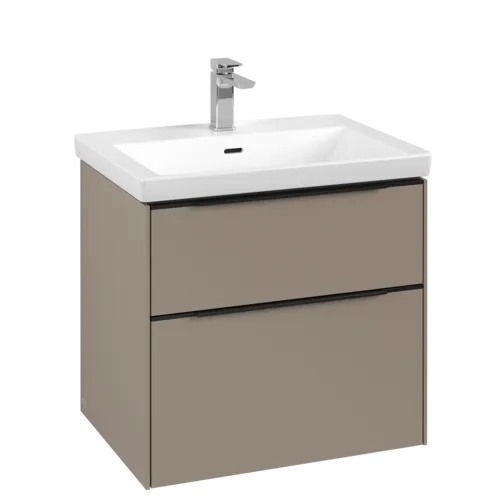 VILLEROY BOCH Subway 3.0 Vanity unit, 2 výsuvy, 622 x 576 x 478 mm, taupe #C57601VM