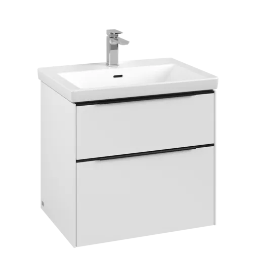 VILLEROY BOCH Subway 3.0 Vanity unit, 2 výsuvy, 622 x 576 x 478 mm, čistě bílá #C57601VF