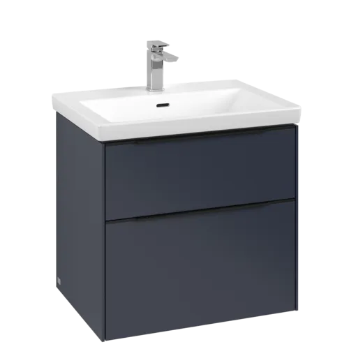 VILLEROY BOCH Subway 3.0 Vanity unit, 2 výsuvy, 622 x 576 x 478 mm, Marine Blue #C57601VQ