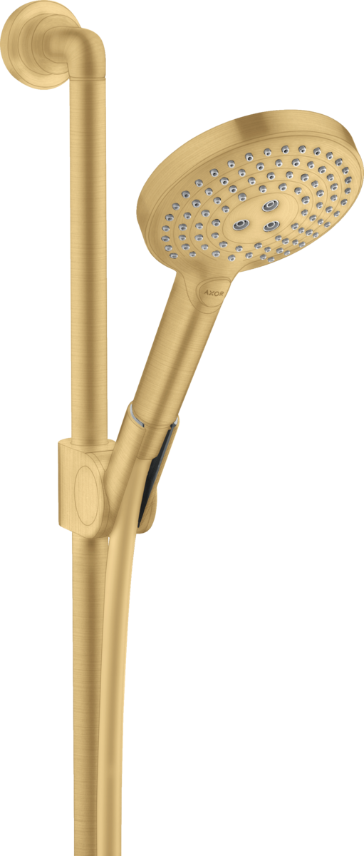 HANSGROHE AXOR Citterio sprchový set 0,90 m s ruční sprchou 120 3jet #27991250 - Brushed Gold Optic