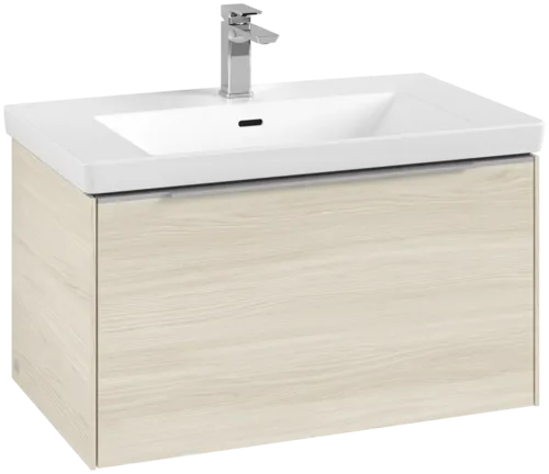 VILLEROY BOCH Subway 3.0 Vanity unit, 1 zásuvka, 772 x 429 x 478 mm, bílý dub #C57300AA