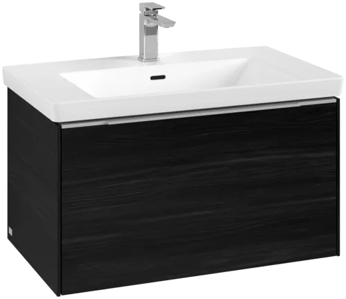 VILLEROY BOCH Subway 3.0 Vanity unit, 1 zásuvka, 772 x 429 x 478 mm, černý dub #C57300AB