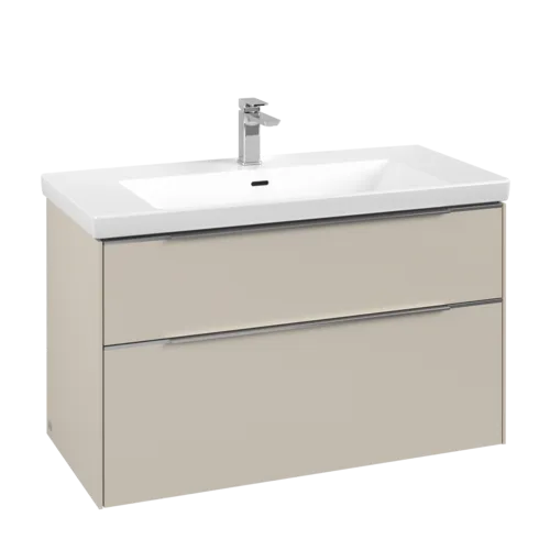 VILLEROY BOCH Subway 3.0 Vanity unit, 2 výsuvy, 973 x 576 x 478 mm, Cashmere Grey #C57000VN