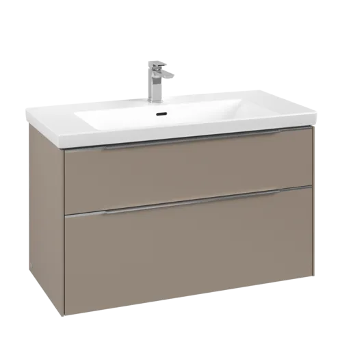 VILLEROY BOCH Subway 3.0 Vanity unit, 2 výsuvy, 973 x 576 x 478 mm, taupe #C57000VM