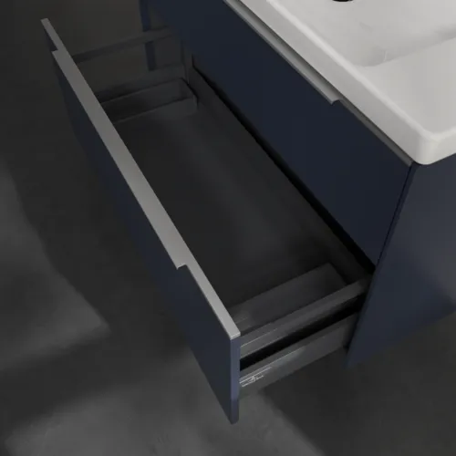 VILLEROY BOCH Subway 3.0 Vanity unit, 2 výsuvy, 973 x 576 x 478 mm, Marine Blue #C57000VQ, obrázek 6