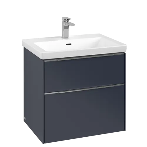 VILLEROY BOCH Subway 3.0 Vanity unit, 2 výsuvy, 622 x 576 x 478 mm, Marine Blue #C57600VQ
