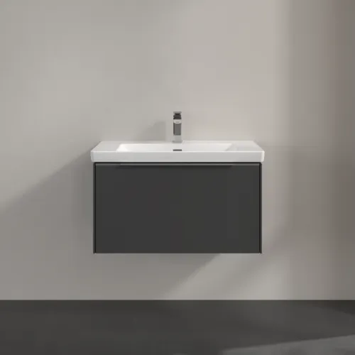 VILLEROY BOCH Subway 3.0 toaletní skříňka, s osvětlením, 1 zásuvka, 772 x 429 x 478 mm, grafitová barva #C573L0VR, obrázek 3