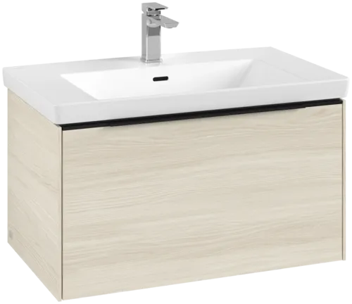 VILLEROY BOCH Subway 3.0 Vanity unit, 1 zásuvka, 772 x 429 x 478 mm, bílý dub #C57301AA