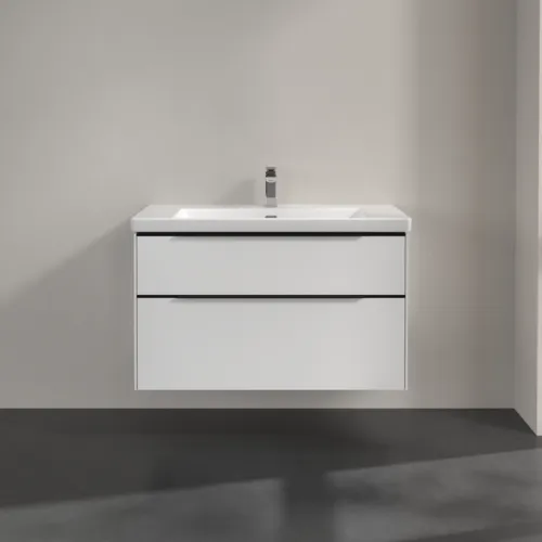 VILLEROY BOCH Subway 3.0 Vanity unit, 2 zásuvky, 973 x 576 x 478 mm, Brilliant White #C57001VE, obrázek 3