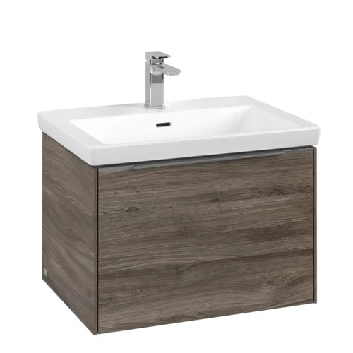 VILLEROY BOCH Subway 3.0 Vanity unit, 1 zásuvka, 622 x 429 x 478 mm, Stone Oak #C57500RK